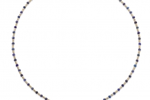 Collier Yara Bleu Marine
