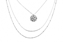 Collier Taormina plaqué argent 