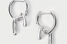 Boucles d'oreilles Mini Twist Argent