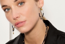 Collier Fran Noir