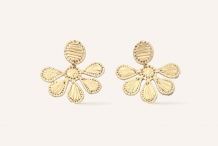 Boucles d'oreilles Fiorenza Latte