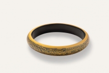 Jonc Asha Denim Doré