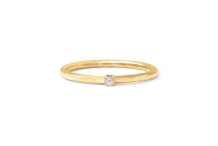 Bague Simple Alizés White opal