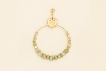 Boucles d'oreilles Bora Celadon