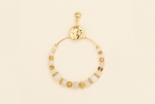 Boucles d'oreilles Bora Blanches