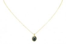 Collier Magali Saphir Bleu