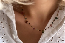 Collier Chamarel tourmaline 