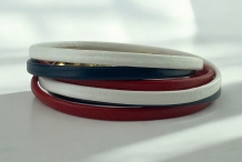 Bracelet cuir 2 tours Gustave