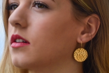 Grandes boucles d'oreilles Syracuse 
