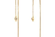 Boucles d'oreilles chaînes Eclats