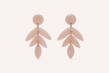 Boucles d'oreilles Fanou Orchidee Nacre