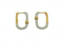 Boucles d'oreilles Mini Georgy Aqua