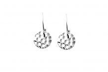 Petites boucles d'oreilles Syracuse plaquées argent