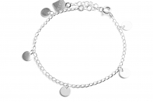 Bracelet key West plaqué argent