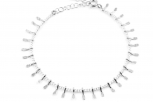 Bracelet Naples plaqué argent
