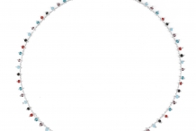 Collier Orlando plaqué argent