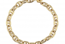 Bracelet Chiara L doré à l'or fin