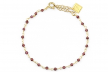 Bracelet Dumbo grenat
