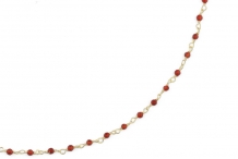 Collier Dumbo Cornaline