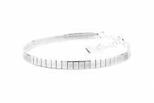 Bracelet Disco plaqué argent