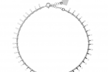 Chaîne de cheville naples plaqué argent
