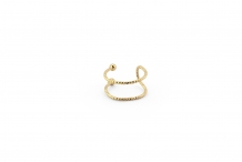 Cuff double diamanté 