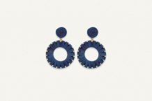 Boucles d'oreilles Joee Denim