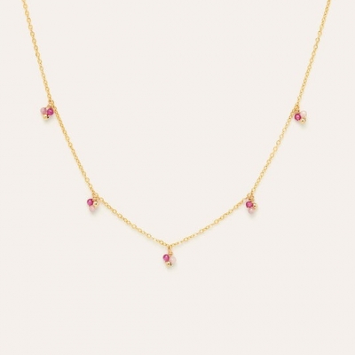 Collier Grelots Blush