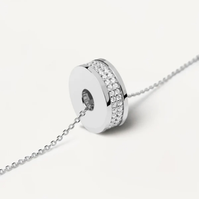 Collier Atlas Argent
