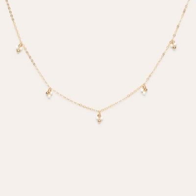 Collier Grelots Perle de culture