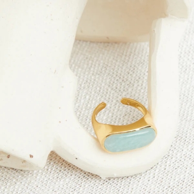 Bague Poema Amazonite