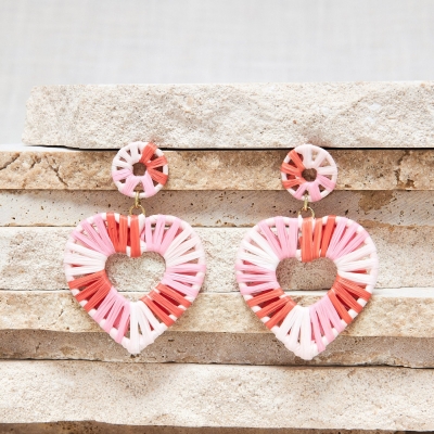 Boucles d'oreilles Thea Nectarine Goyave