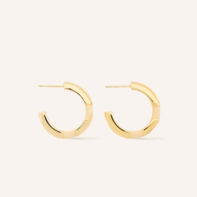 Boucles d'oreilles Josy Ecru