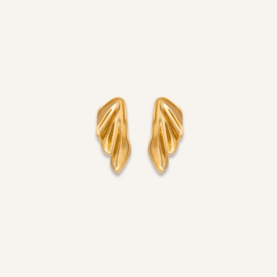 Boucles d'oreilles Glory dorées