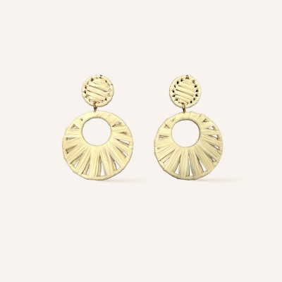 Boucles d'oreilles Carla Vanille