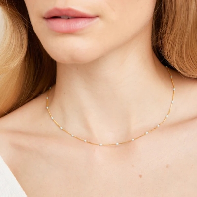 Collier Zoelie Opaline