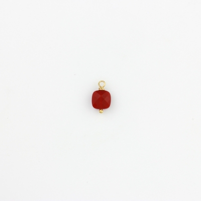 Pendentif Charlie Rouge
