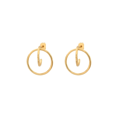 Boucles d'oreilles Puces Alma