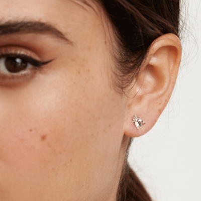 Boucles d'oreilles Buzz argent