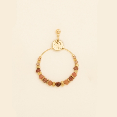 Boucles d'oreilles Bora Terracotta