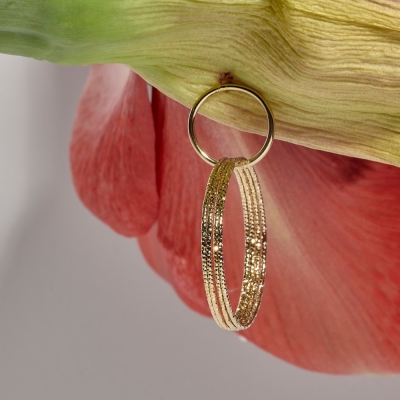 Boucles d'oreilles Gabi 4 Gd Cercles
