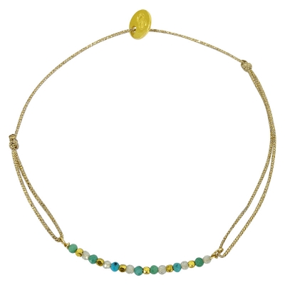 Bracelet Mesa - turquoise et pierre de lune
