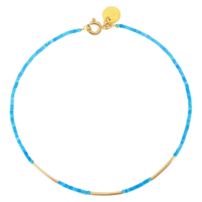 Bracelet Dolly Tubes - Turquoises