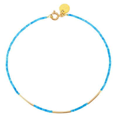 Bracelet Dolly Tubes - Turquoises