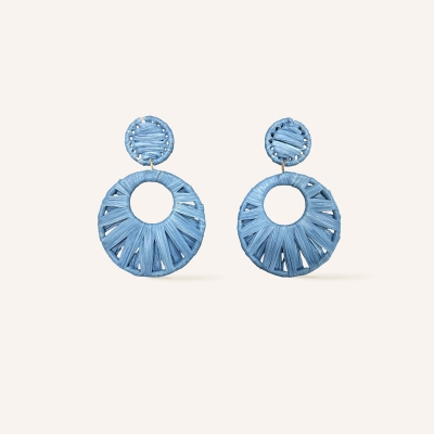 Boucles d'oreilles Carla Faience