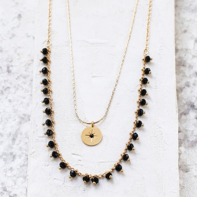 Collier Elsa noir