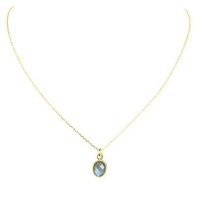 Collier Magali Labradorite