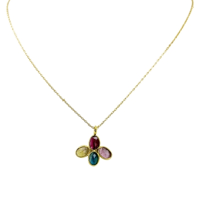 Collier Tourmalines Serties Rani
