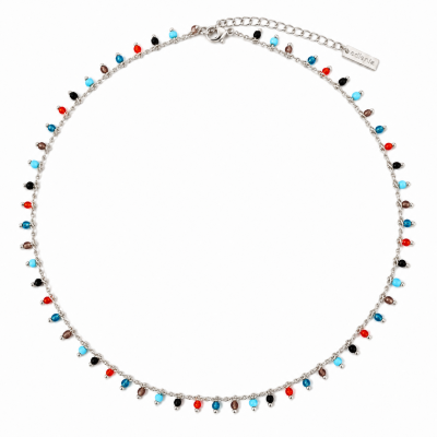 Collier Orlando plaqué argent
