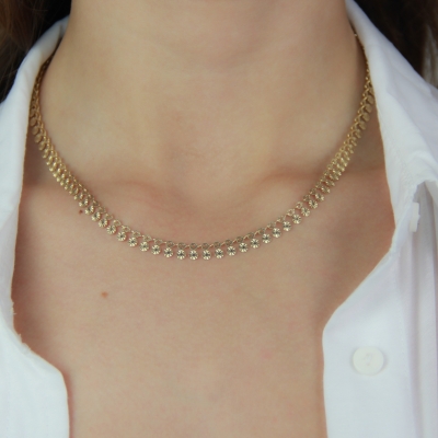 Collier Roses 
